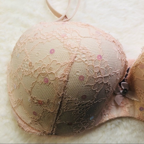 Victoria Secret Padded Demi/Demi-Buste Coussine 32D - Picture 3 of 9